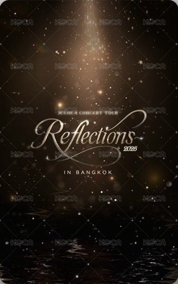 Reflections 曼谷場 票卡  背面