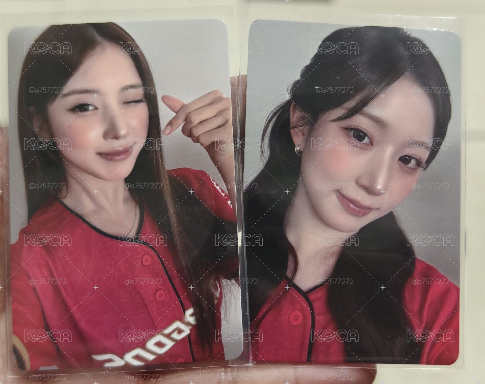 友嫄 味全龍入場卡 Jiwoo Haewon