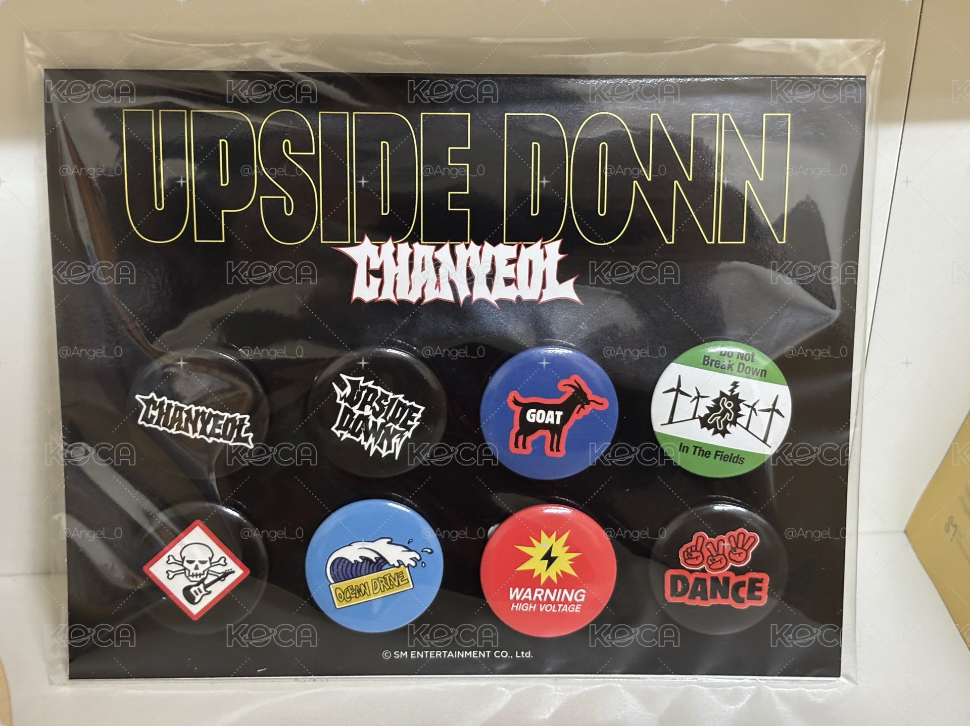 燦烈upside down周邊（不含卡）
