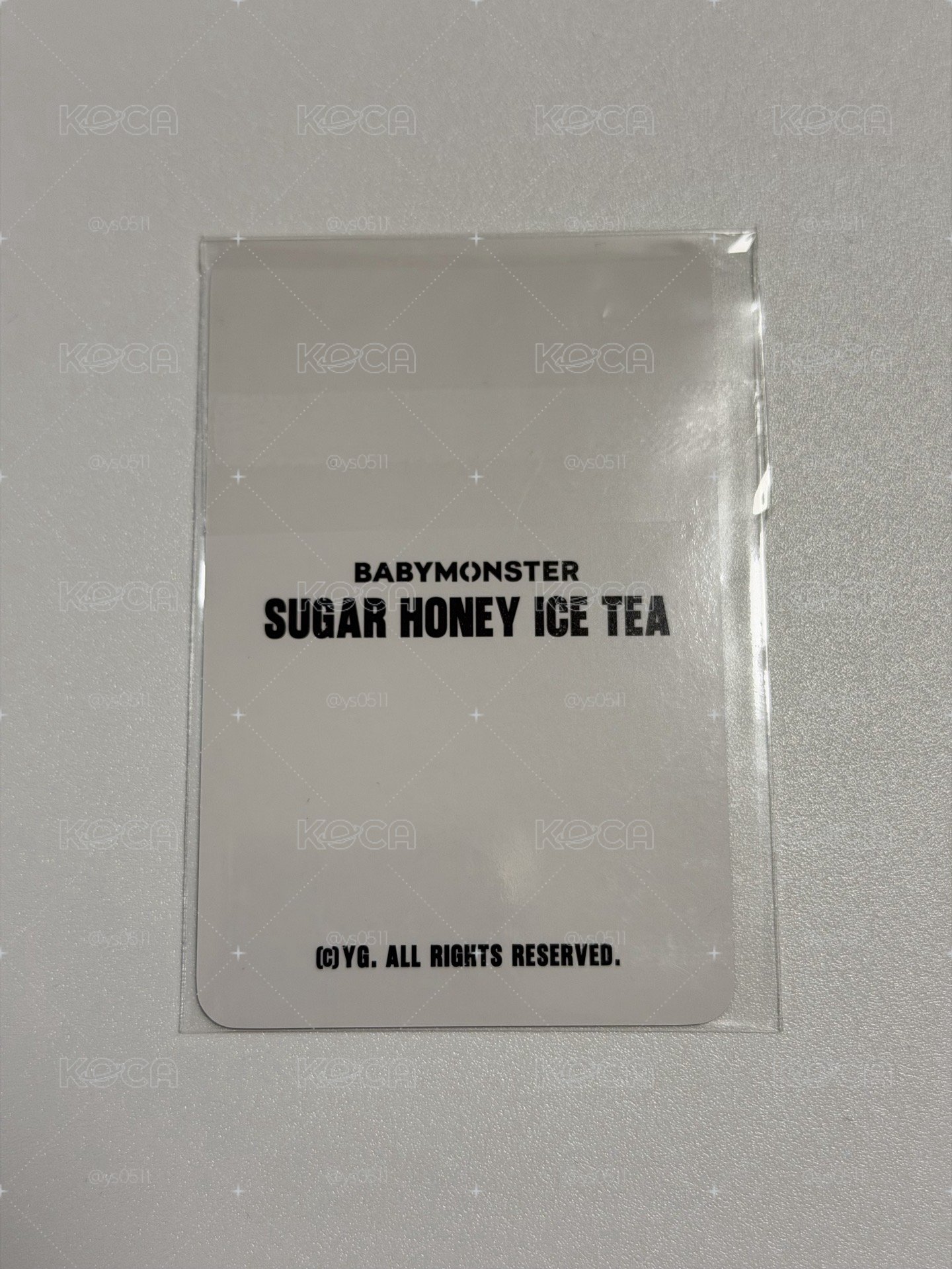 柒 S.H.I.T YG線下滿額卡