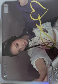 TELECA 簽名卡 燙金印簽卡