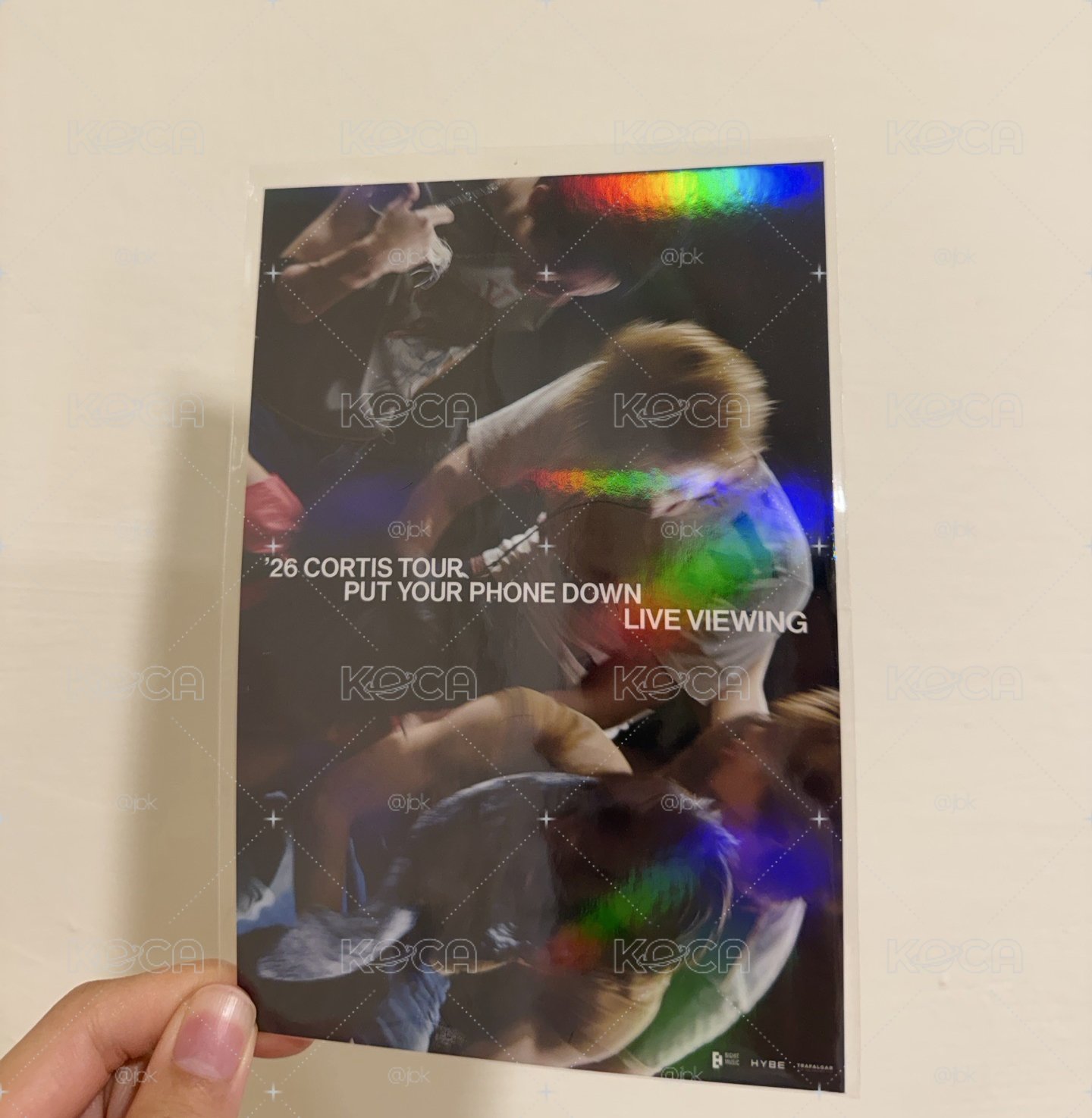 LA直播特典明信片 快速出貨