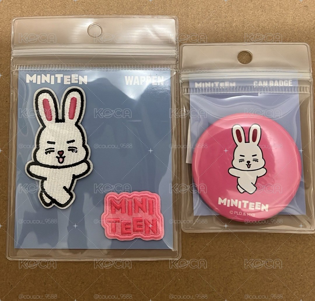 MINITEEN 別針襟章+徽章 哲