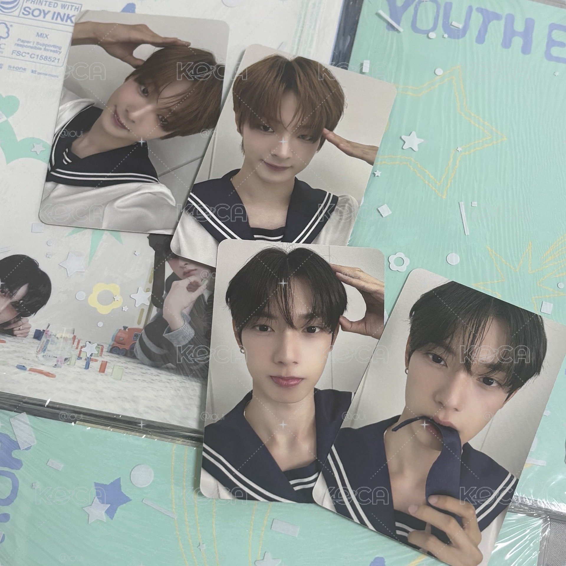 FLARE U YOUTH ERROR迷你一輯 Applemusic 1:1合影卡