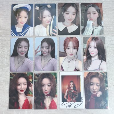 i-dle 舒華 造型連連看 中文卡背