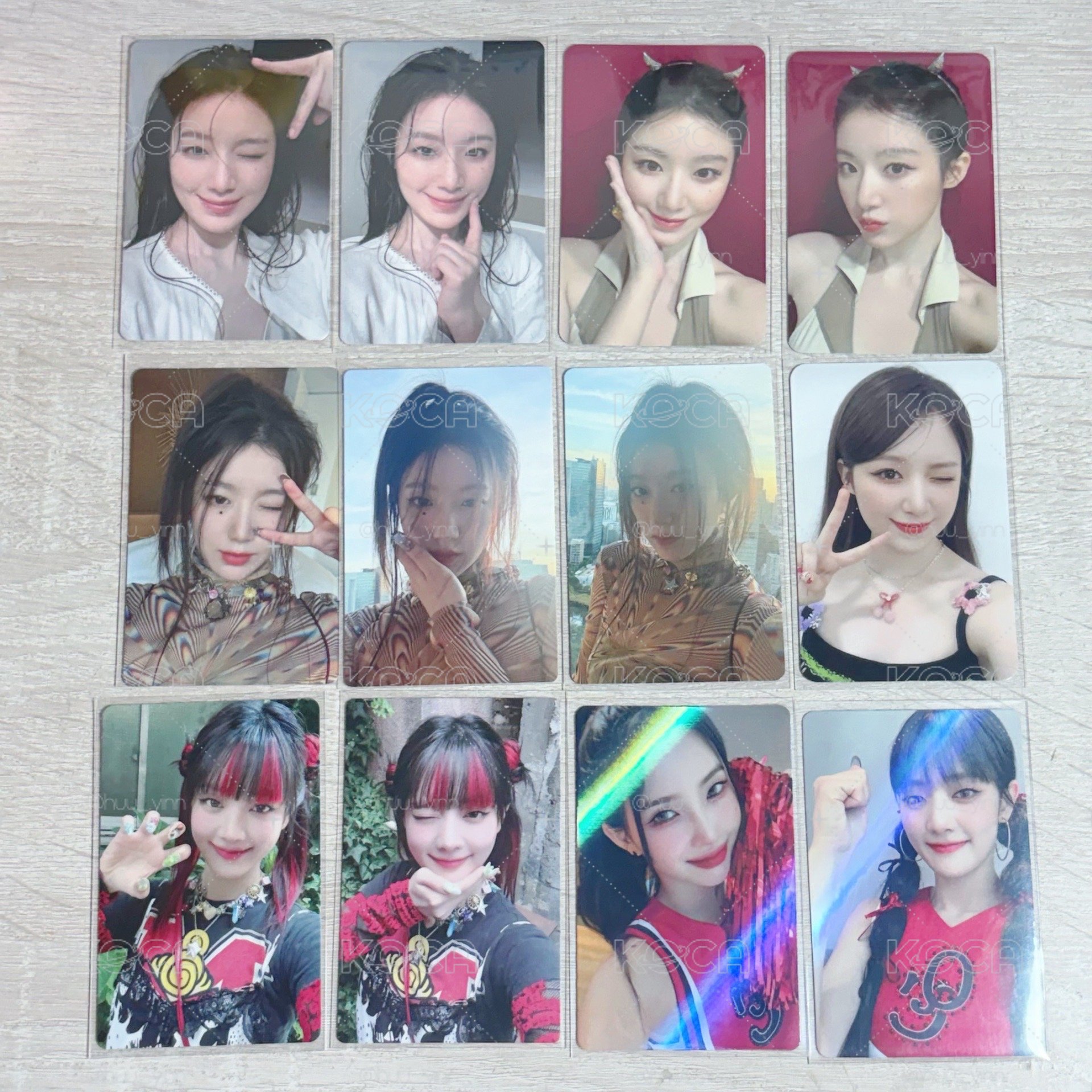 i-dle 舒華 米妮 特典 日專卡