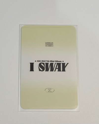 I SWAY 特典 刷
