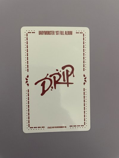 DRIP 專輯卡 BANDANA 版專卡