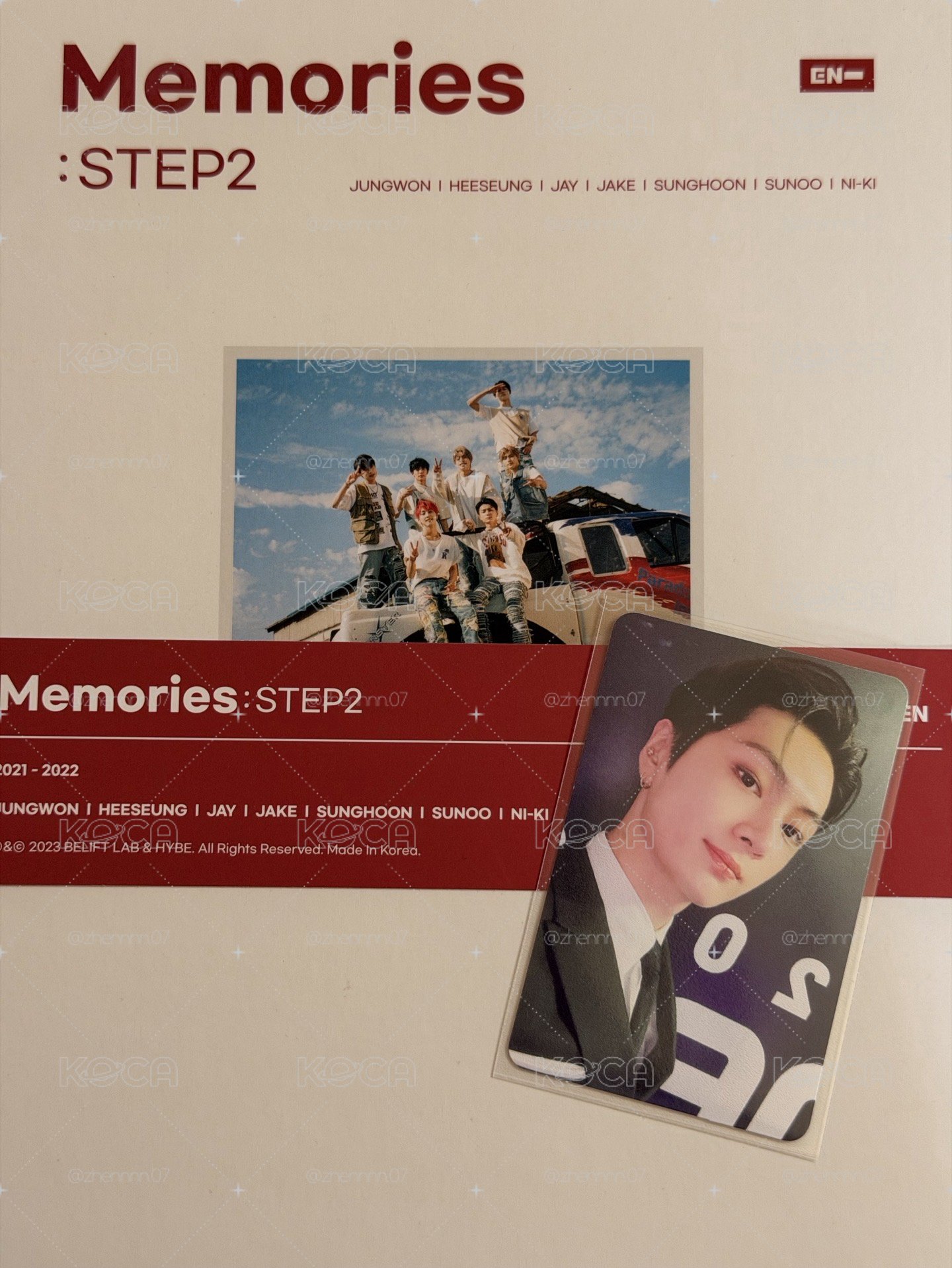 ENHYPEN Memories : STEP 2 回憶錄全專 