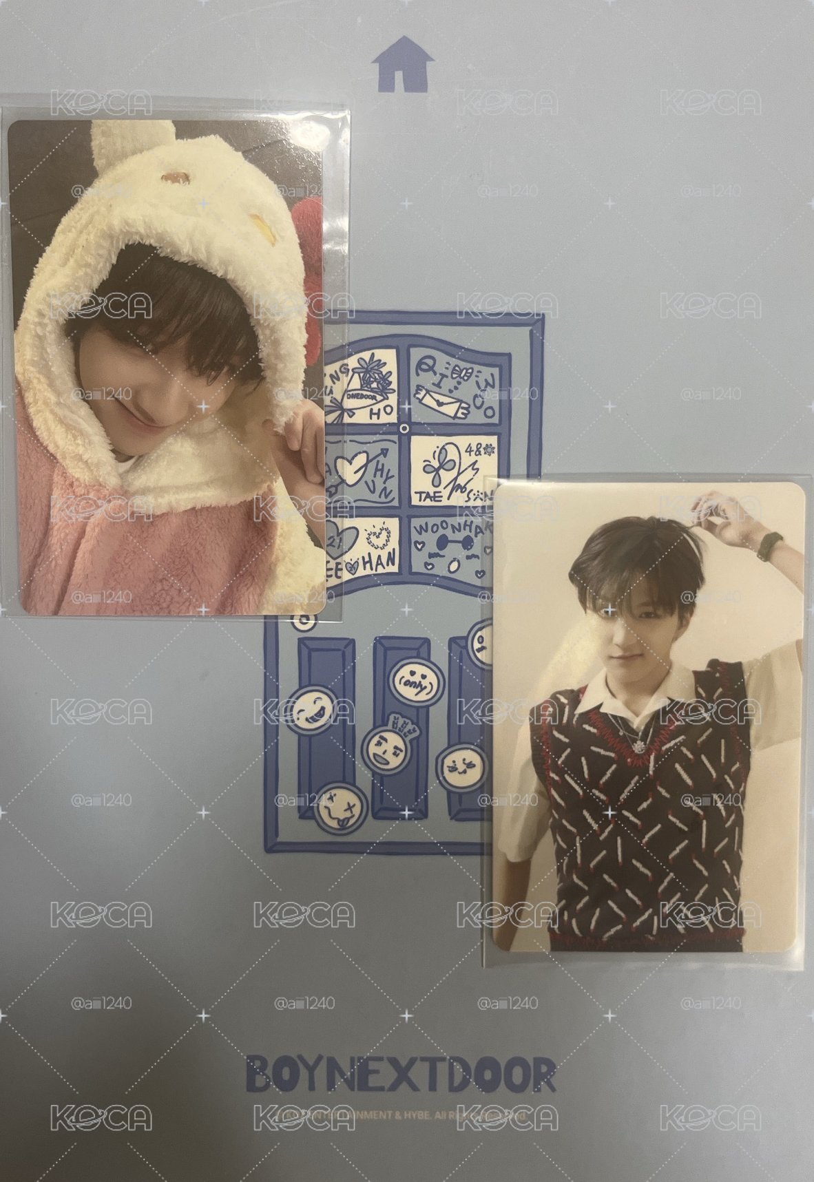 boynextdoor kitty 金雲鶴【圖上兩張不拆】