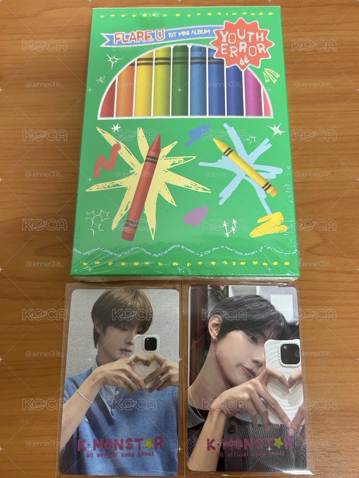 FLARE U 蠟筆專含一日店長簽售卡（保留中）