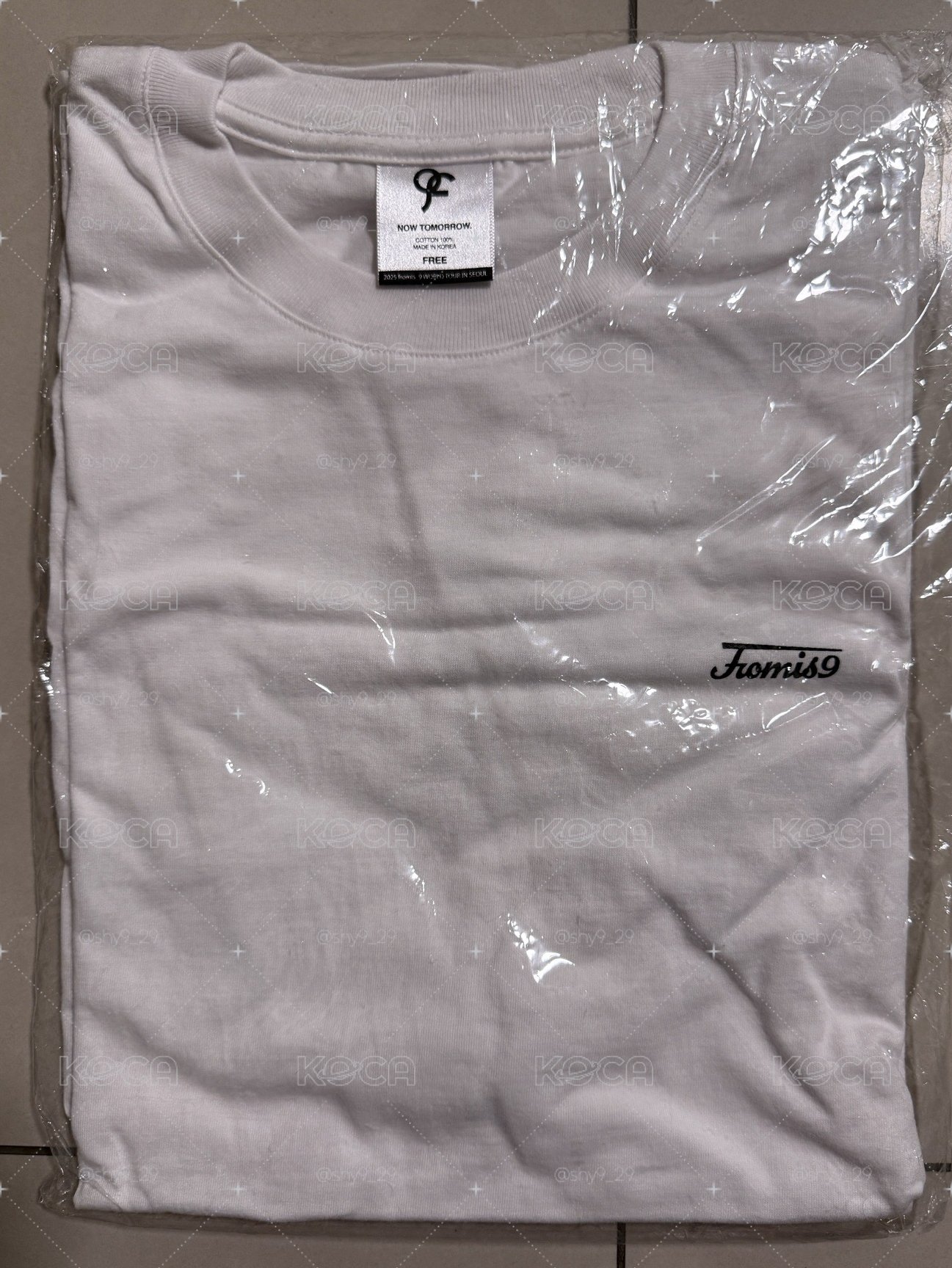 25‘世巡 演唱會 T-SHIRT 白