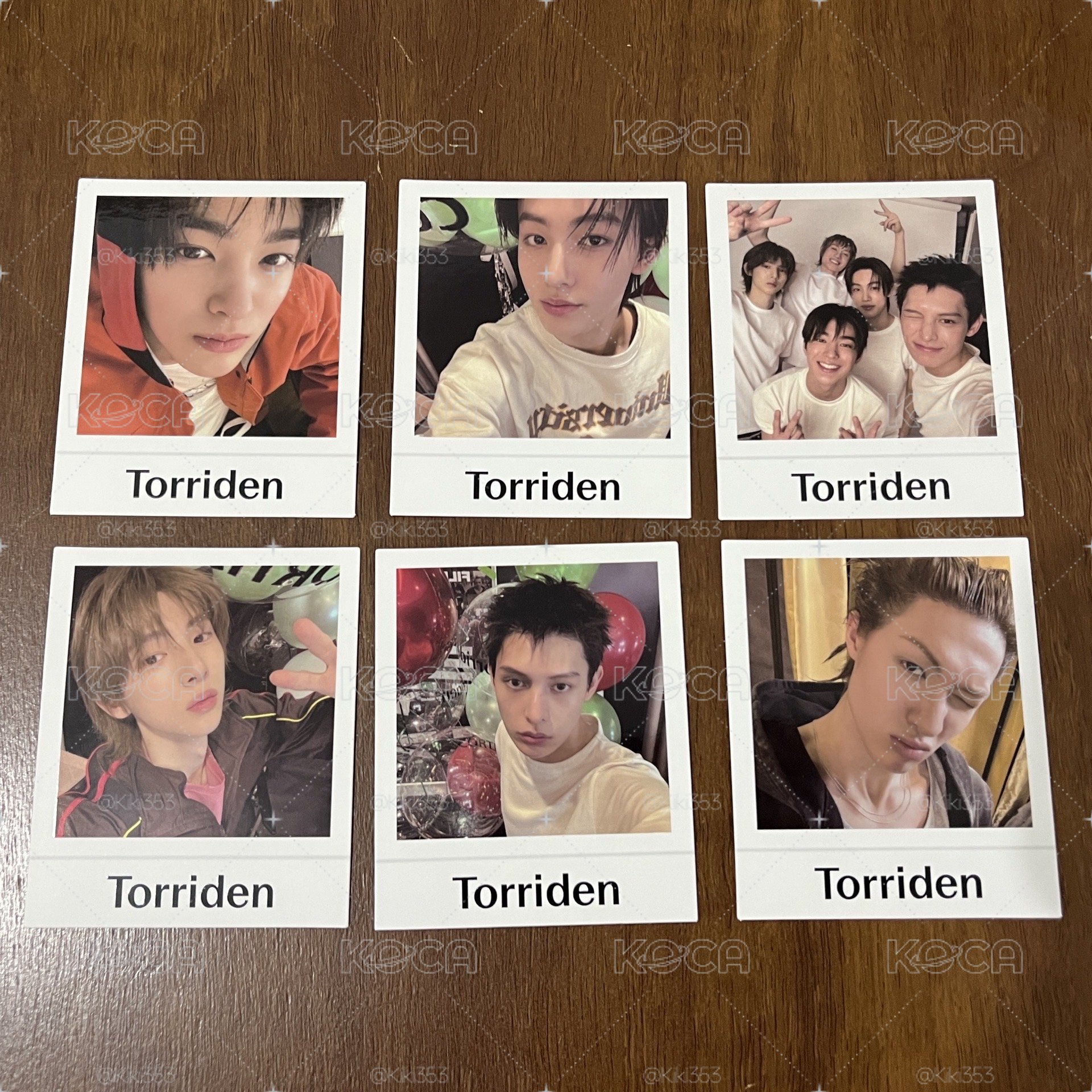 Torriden 代言小卡整套