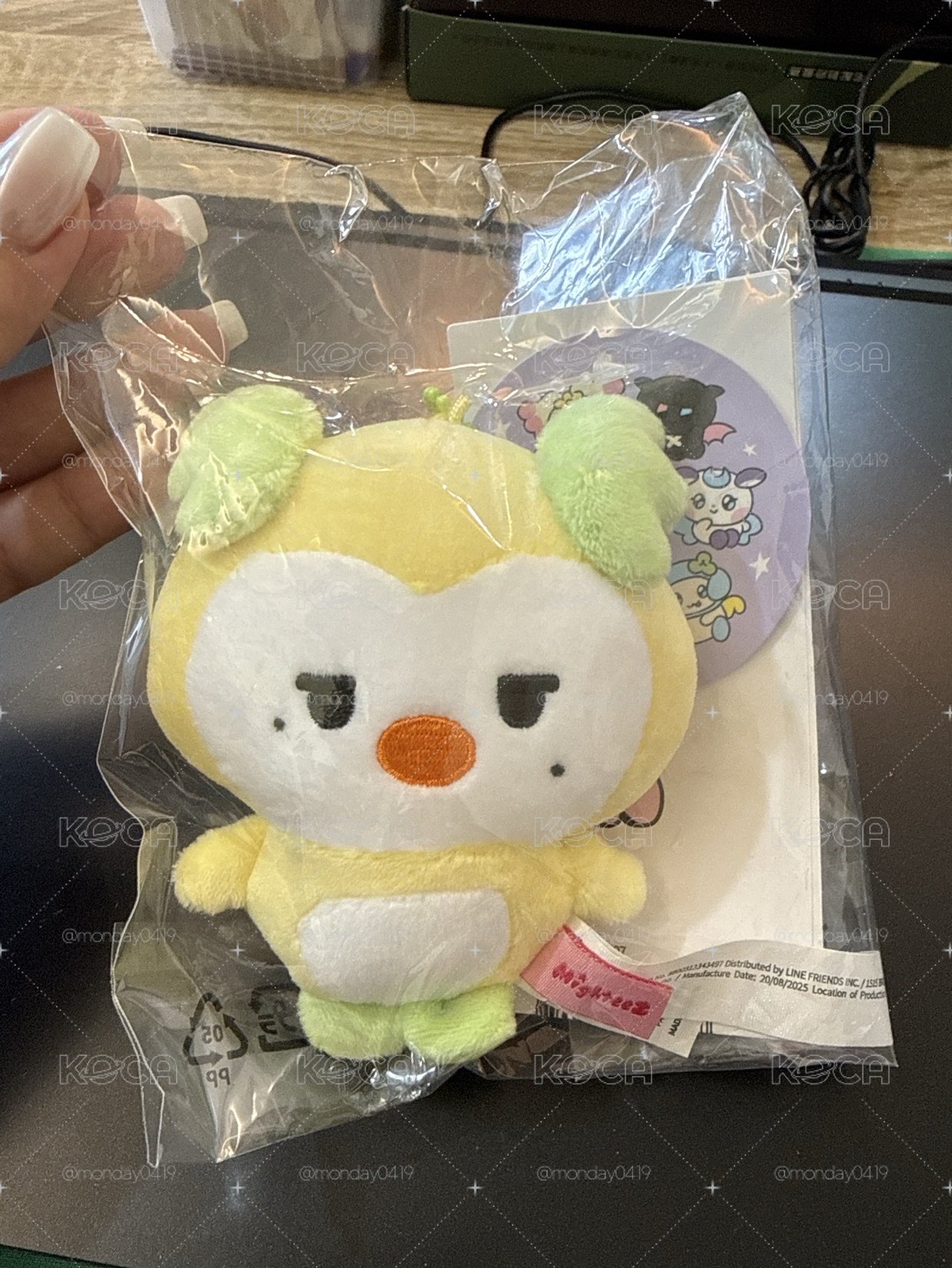 MIGHTEEZ 吊娃 MINI PLUSH KEYRING