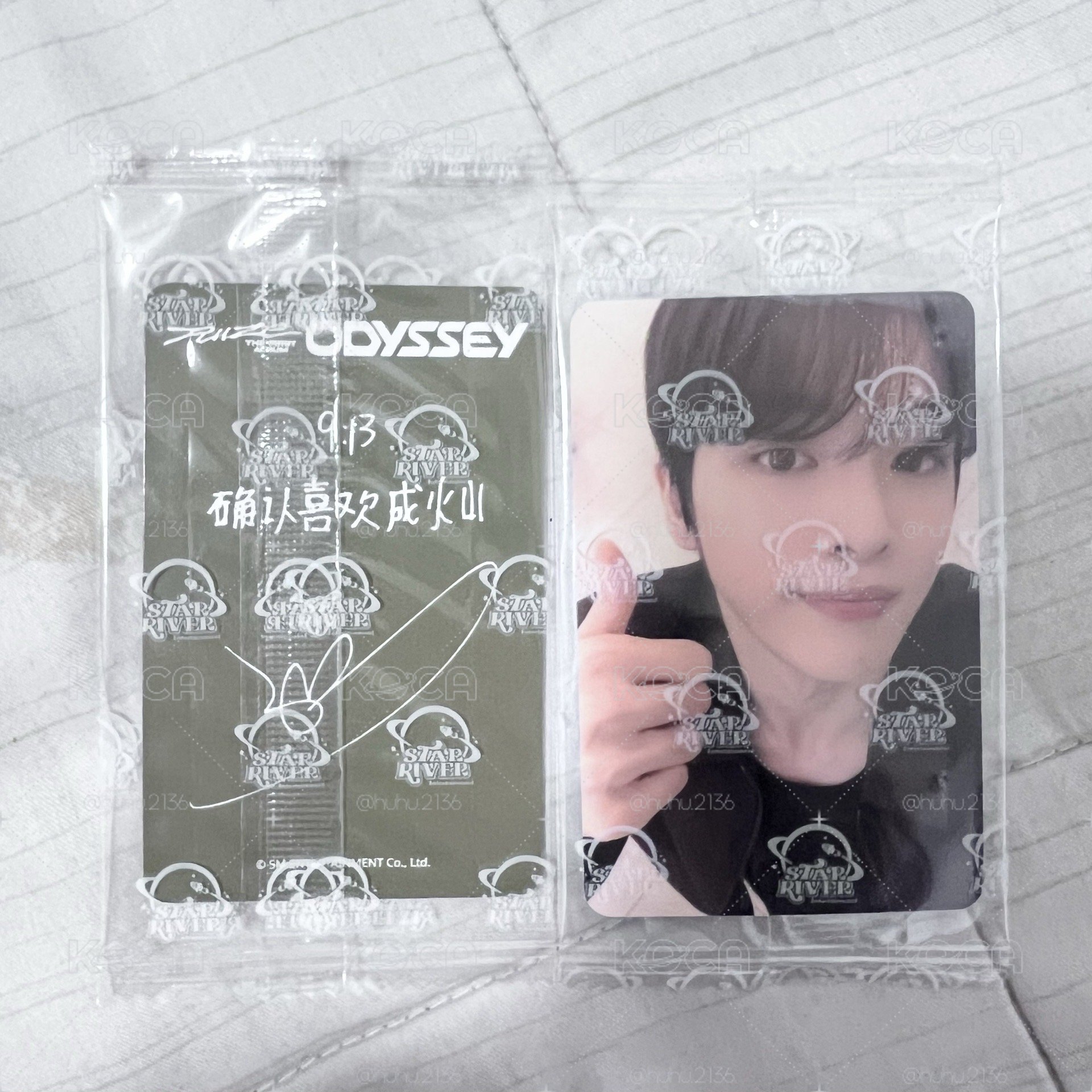 RIIZE 成燦 ODYSSEY 星河1.0 簽售卡