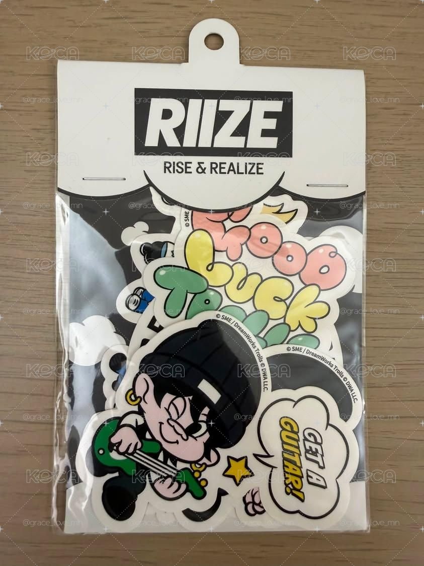 代友售 RIIZE&Trolls快閃 筆&貼紙