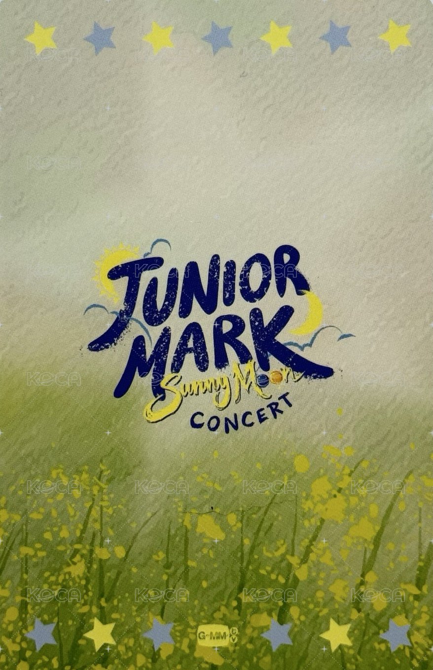 JUNIORMARK SunnyMoon CONCERT  隨機卡  背面