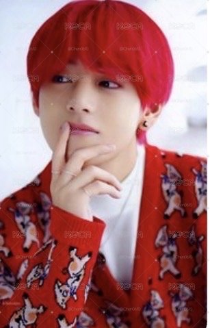 BTSXDICON 紅髮金泰亨