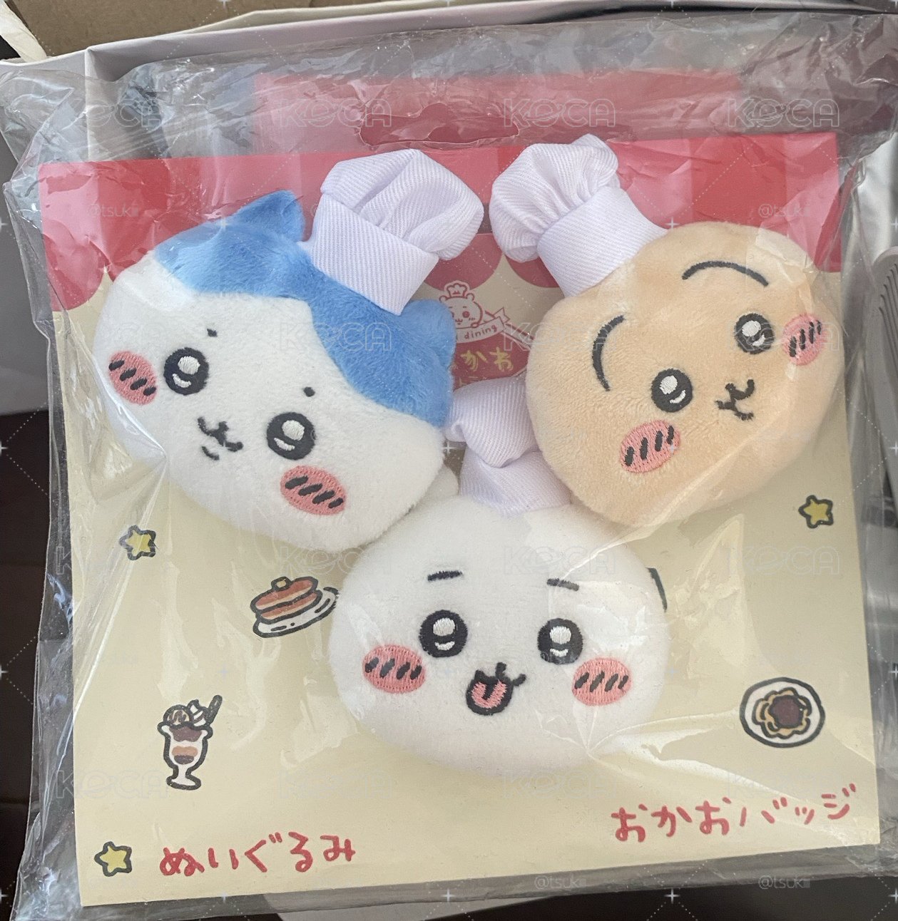 廚師三小隻別針