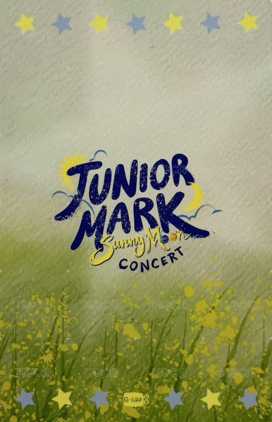 JUNIORMARK SunnyMoon CONCERT  隨機卡  背面