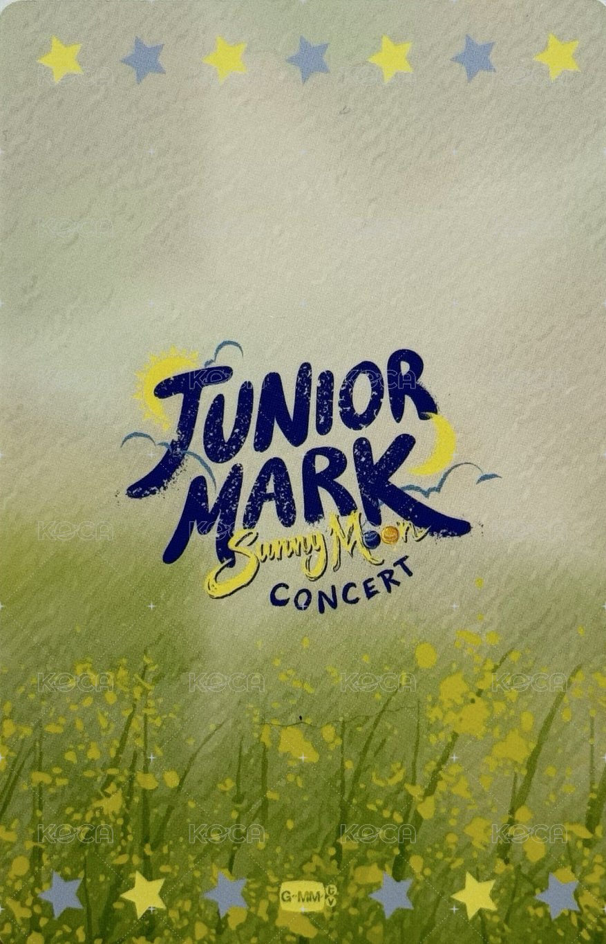 JUNIORMARK SunnyMoon CONCERT  隨機卡  背面