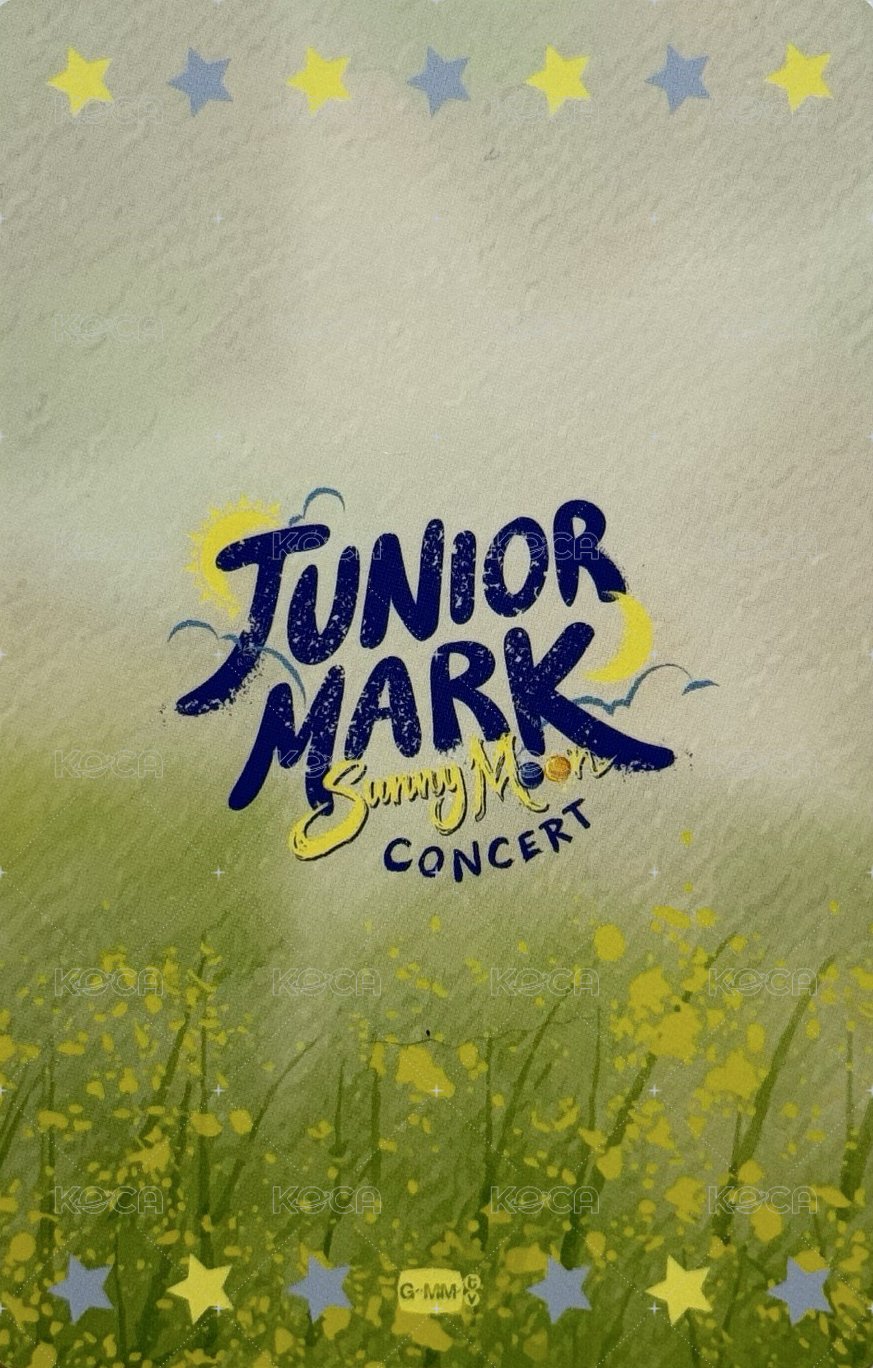 JUNIORMARK SunnyMoon CONCERT  隨機卡  背面