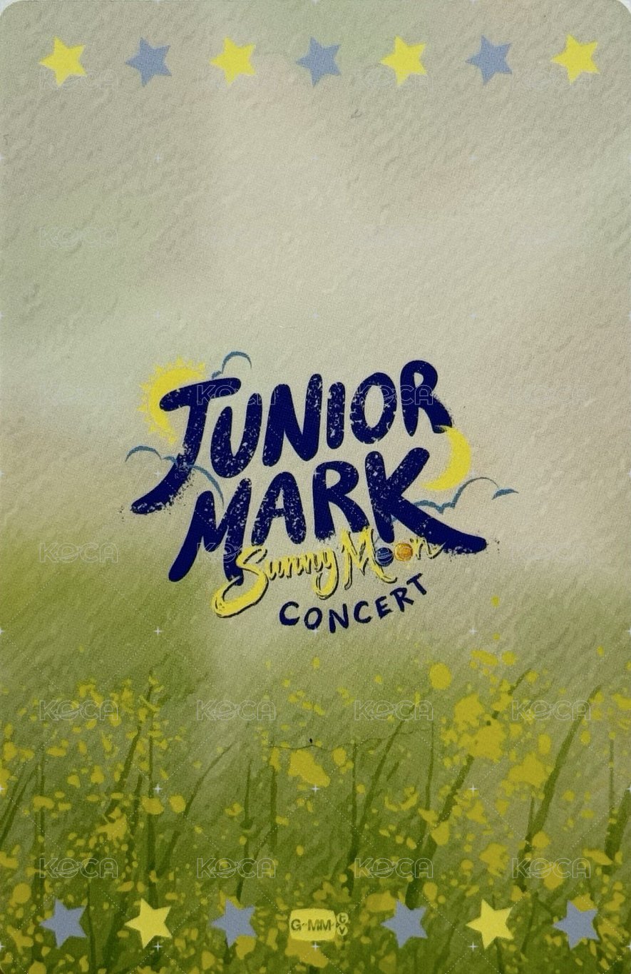 JUNIORMARK SunnyMoon CONCERT  隨機卡  背面
