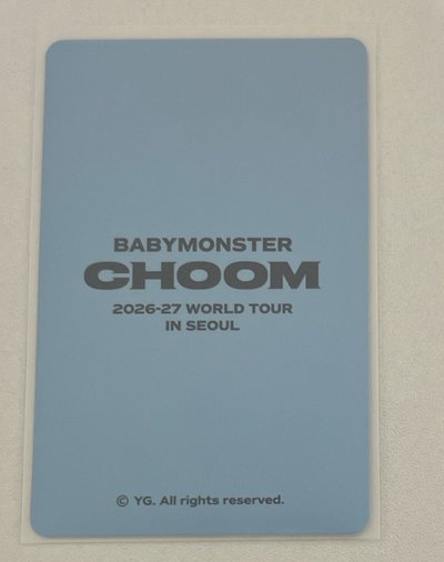 rora CHOOM2026-27 WORLD TOUR IN SEOUL 台北快閃店滿額卡