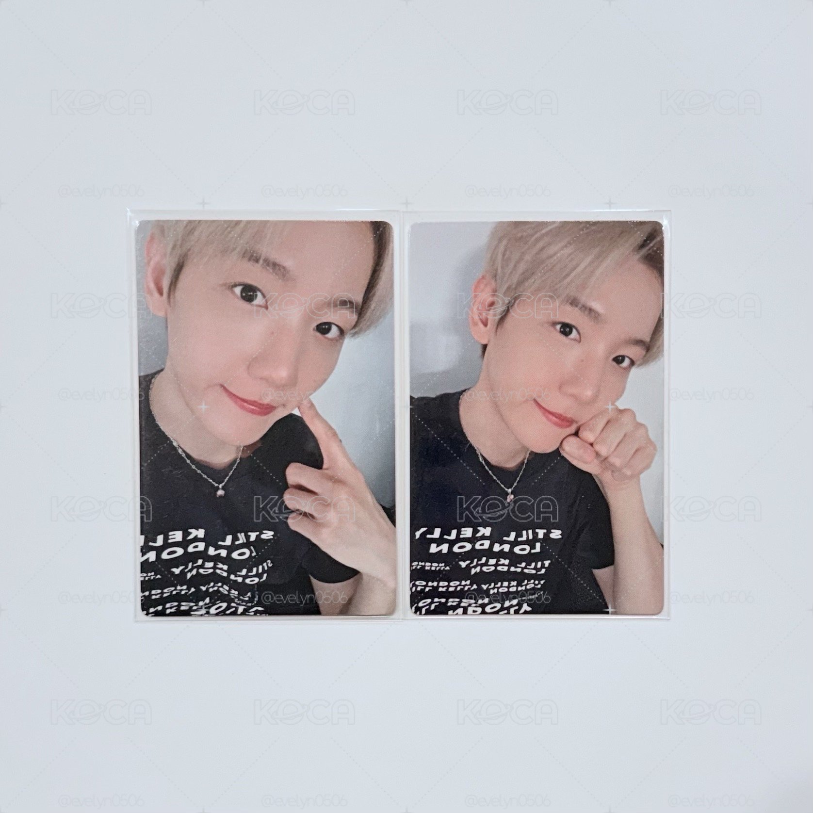 BAEKHYUN 伯賢 香港快閃滿額卡