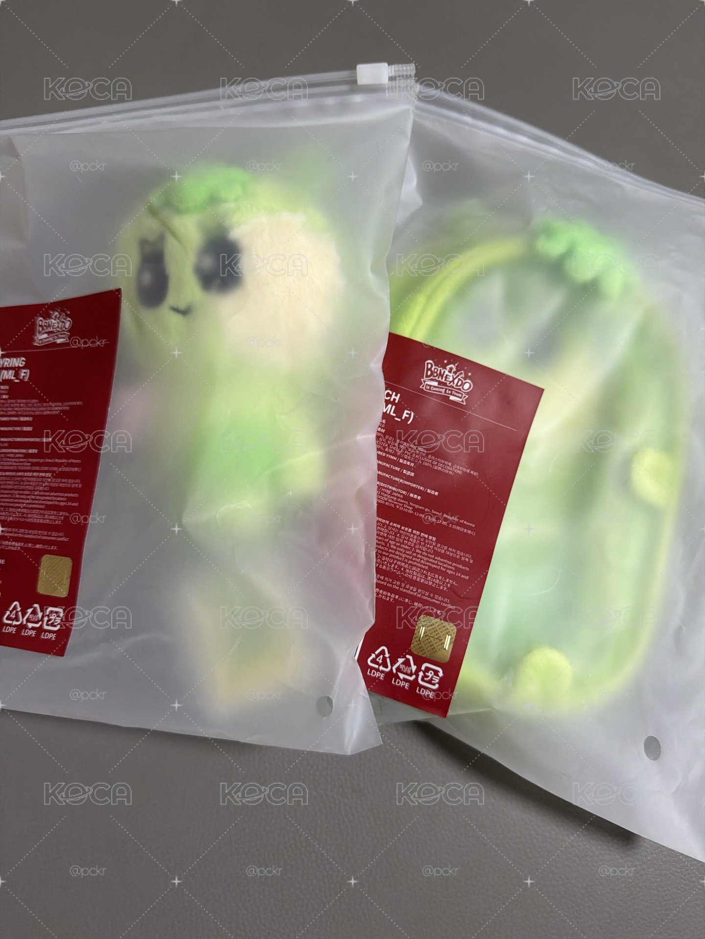 BBNEXDO 聖誕快閃 原皮 吊娃+娃包 312