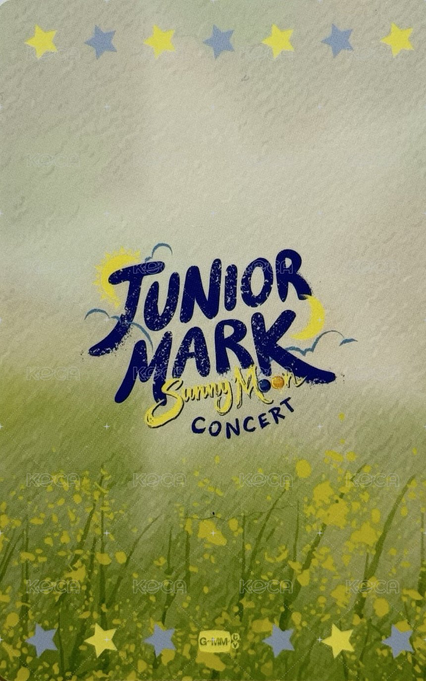 JUNIORMARK SunnyMoon CONCERT  隨機卡  背面