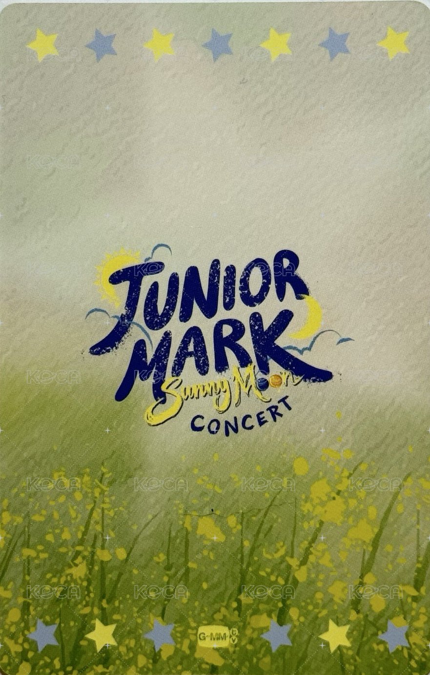 JUNIORMARK SunnyMoon CONCERT  隨機卡  背面