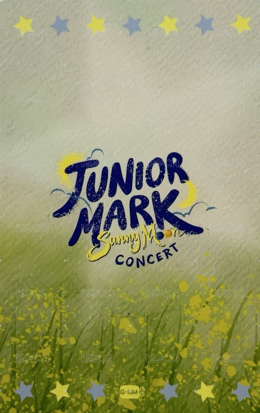 JUNIORMARK SunnyMoon CONCERT  隨機卡  背面