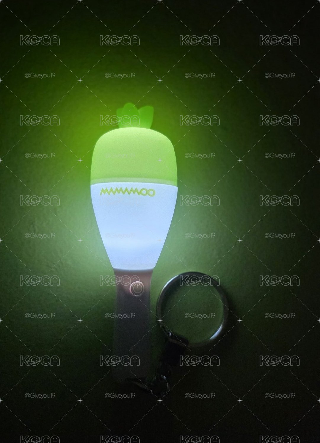 MAMAMOO 小木棒 手燈鑰匙圈