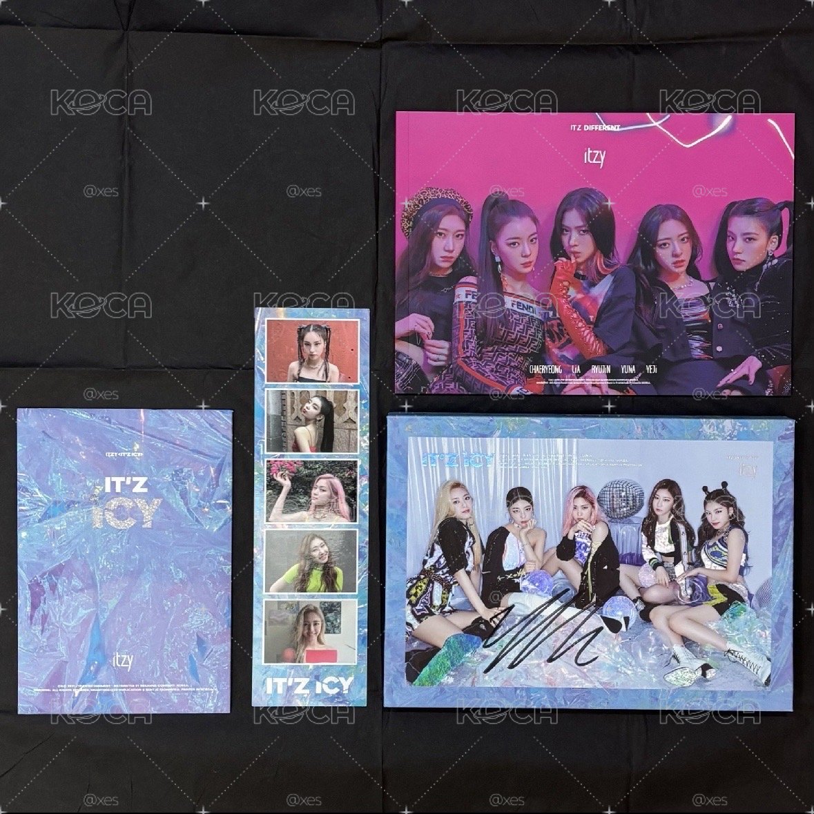 ITZY IT'ICY 橫版空專＋預購禮 留真親簽封面