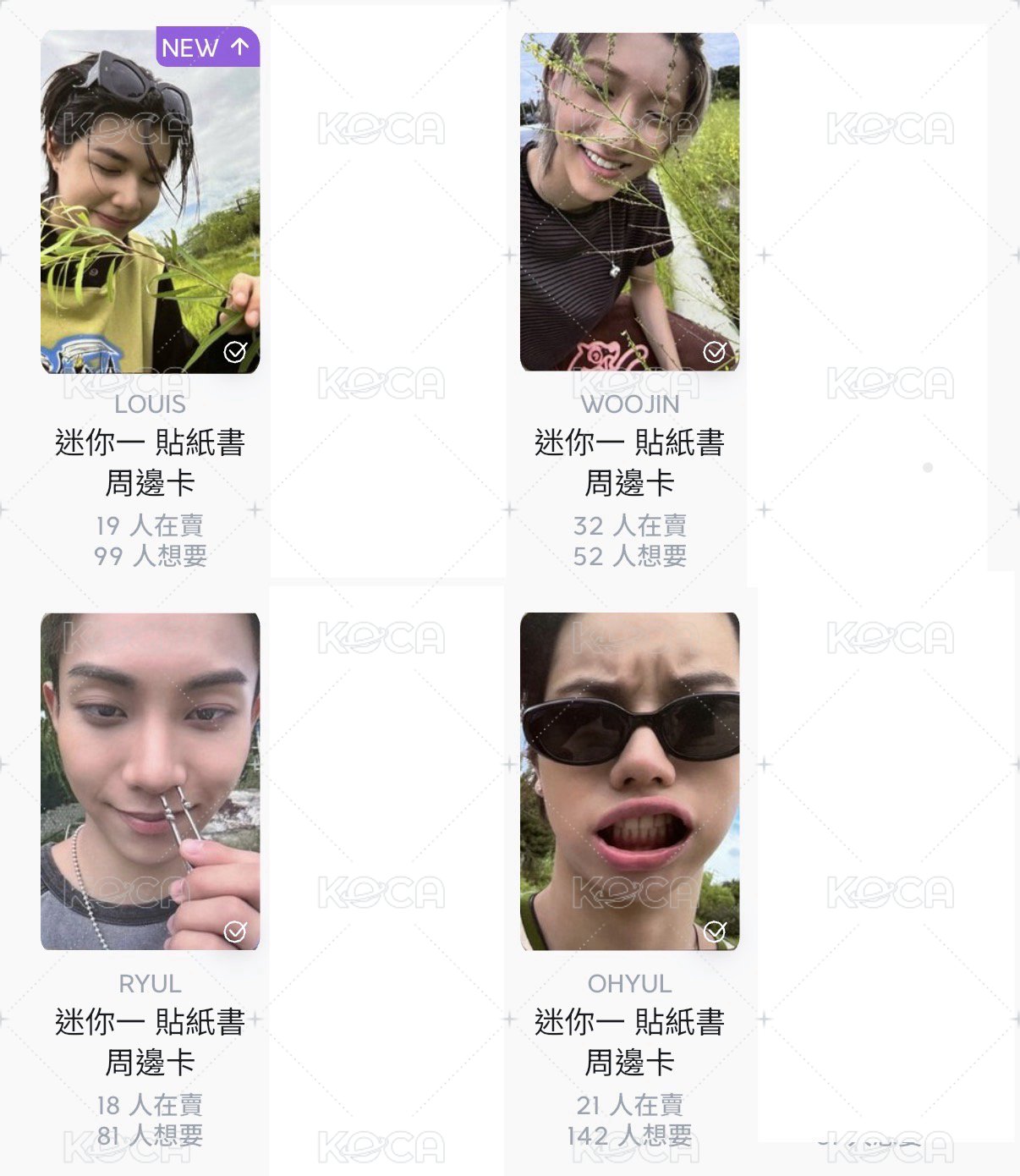 🕸️LNGSHOT 貼紙書卡 買5送1！