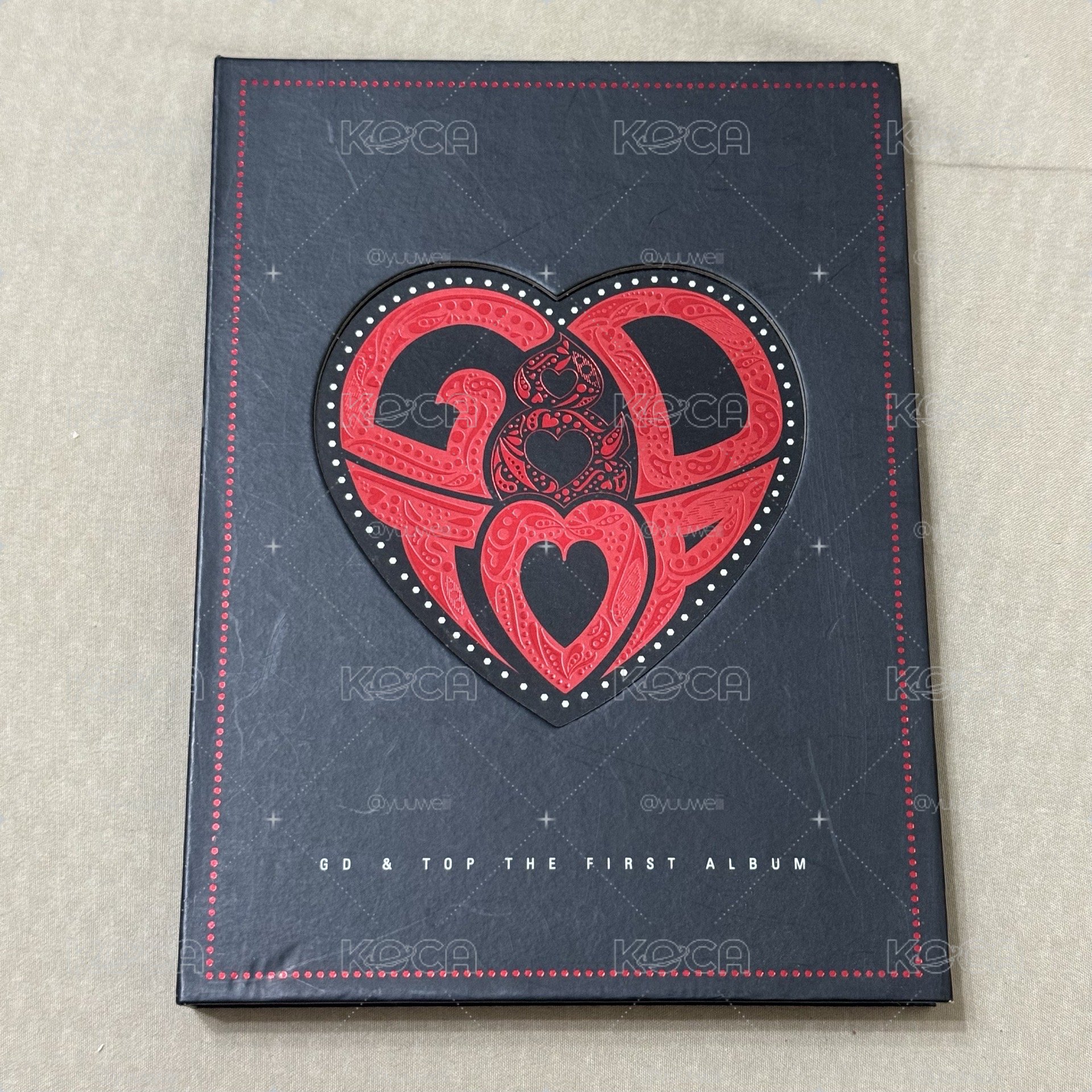 現貨 GD&TOP 紅心專