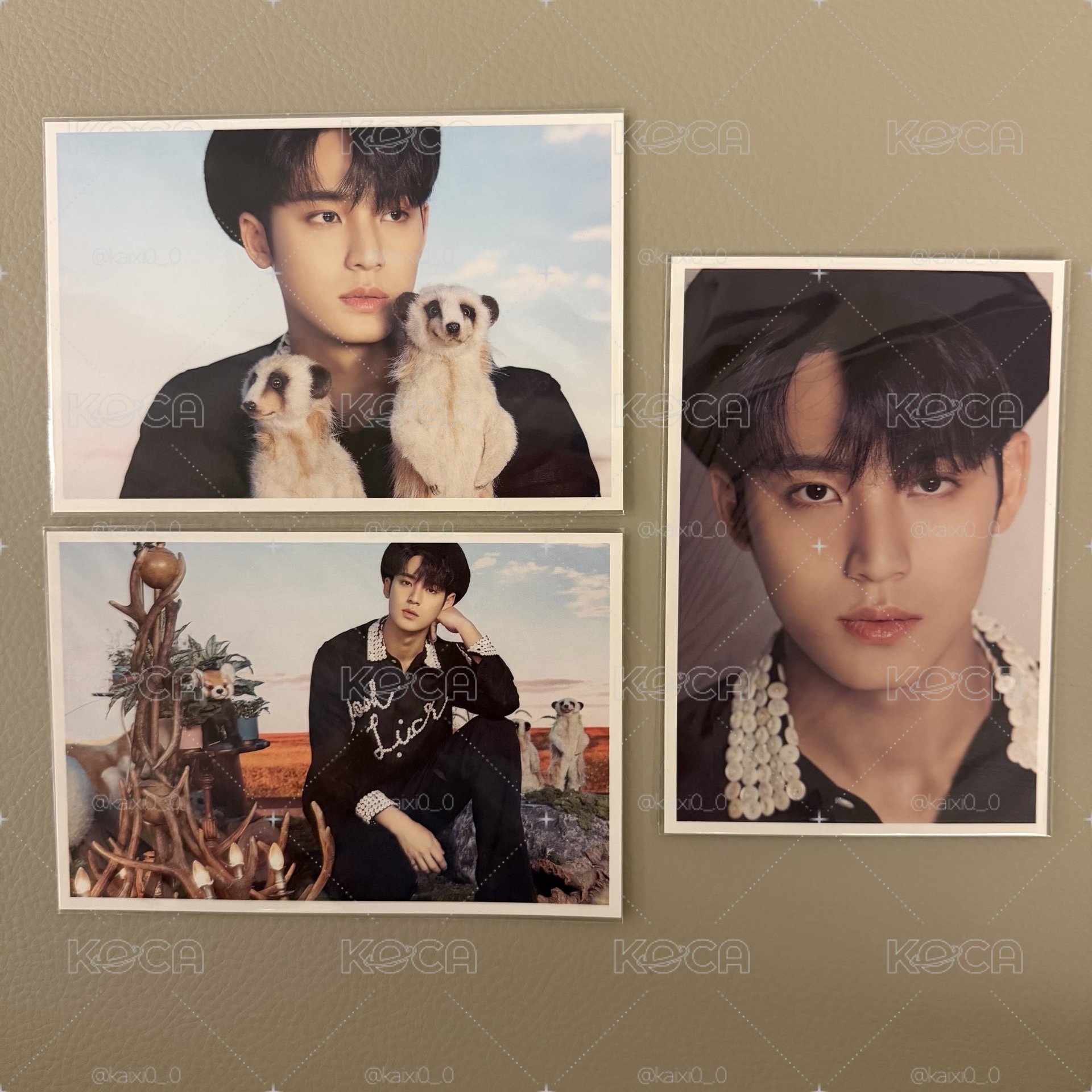D社台北展場 D'FESTA 寫真明信片SEVENTEEN 金玟奎