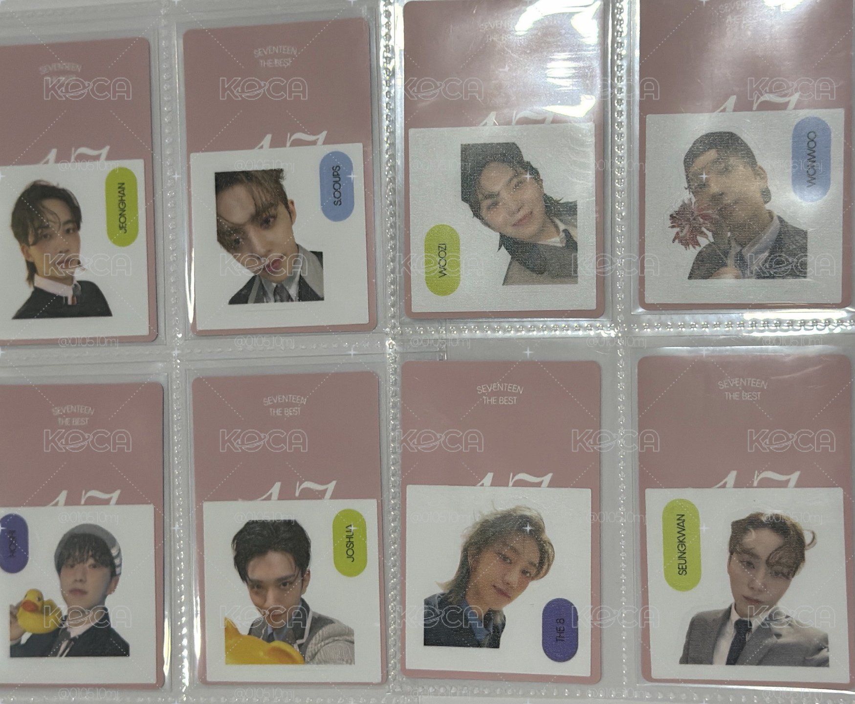 Seventeen right here 通路卡含貼紙