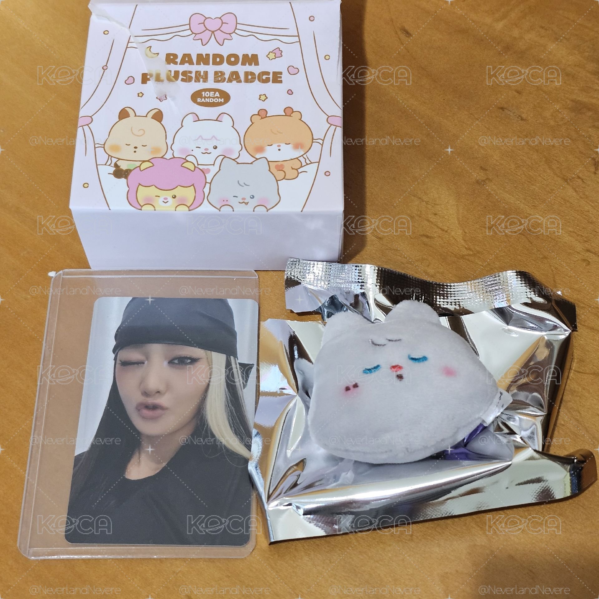 寶寶娃快閃 隨機絨毛徽章+滿額卡