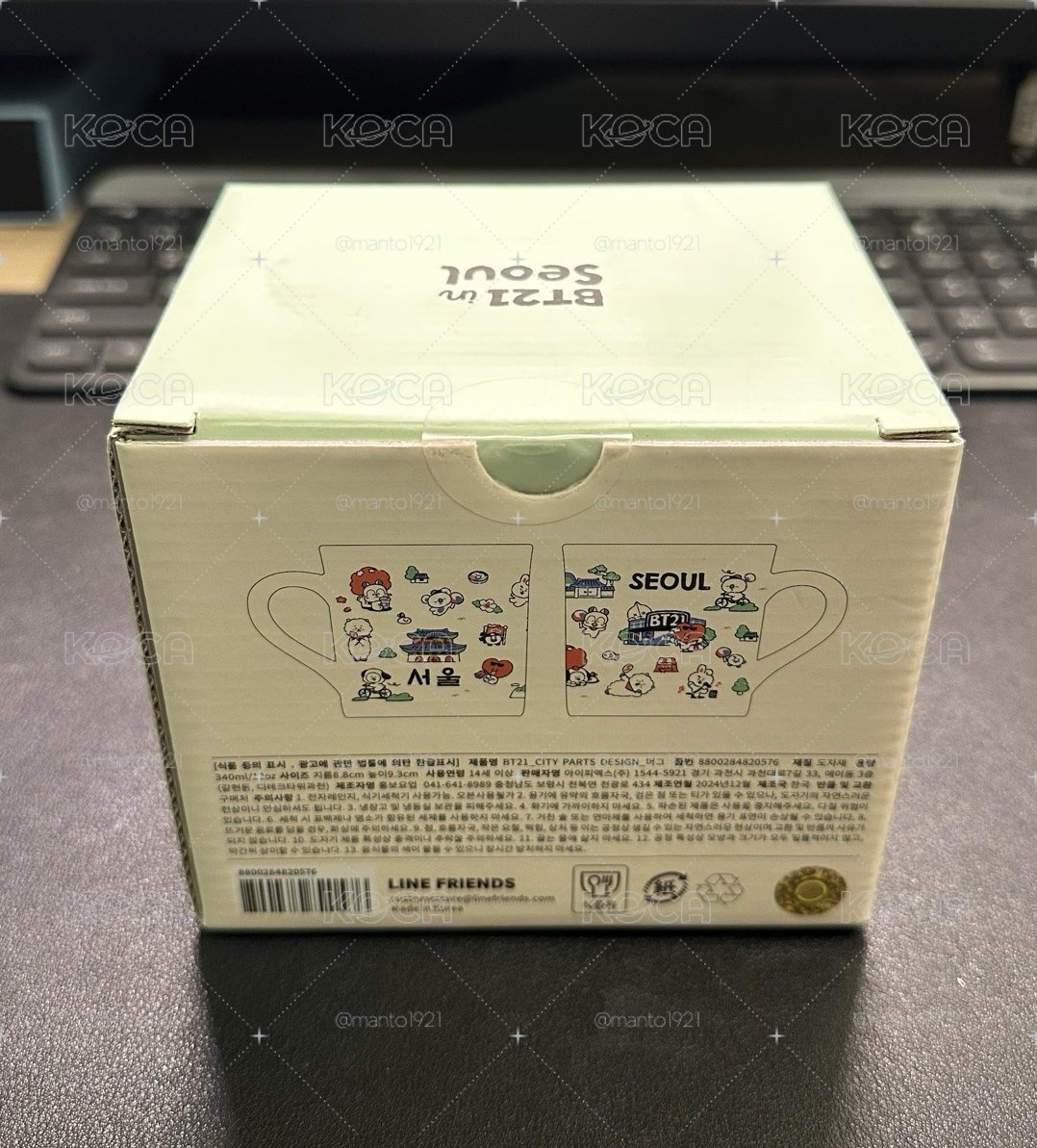 BT21 in SEOUL 馬克杯