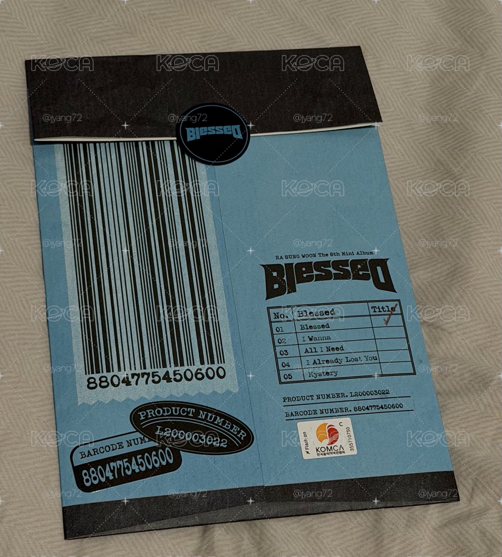 河成雲 blessed 全專 film pack ver.