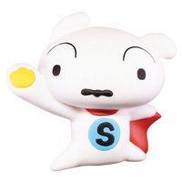 SUPER SHIRO 超級小白 公仔 軟膠公仔扭蛋