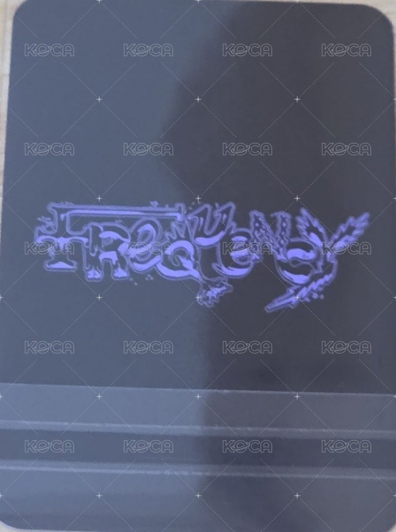 FREQUENCY mumo 特典卡  背面