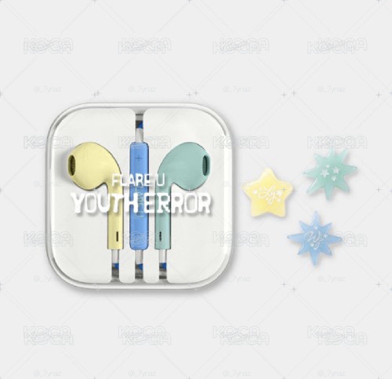 YOUTH ERROR 官方MD 有線耳機 EARPHONE SET