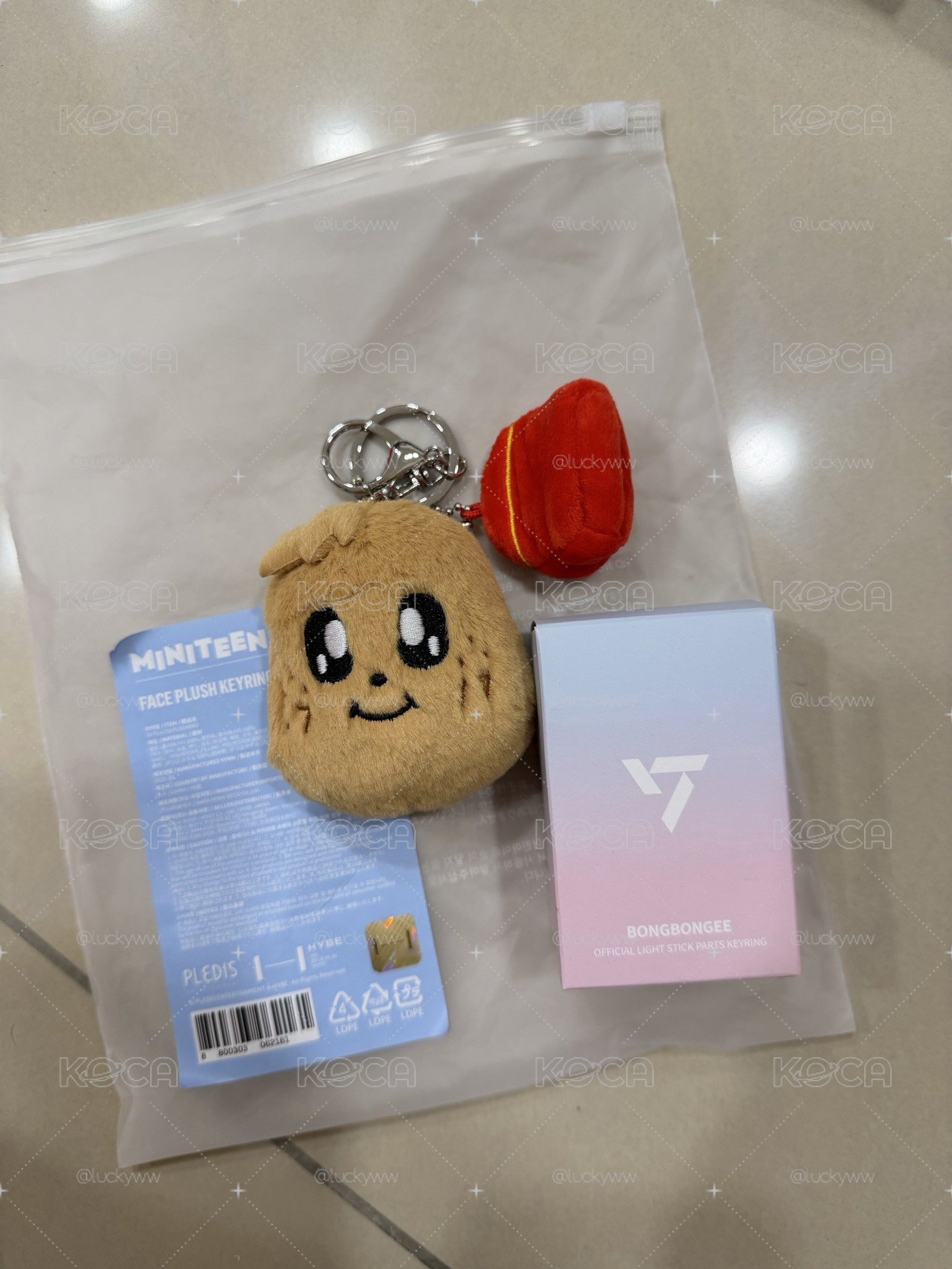 Kimja大頭吊飾 蹦蹦手燈芯一起出