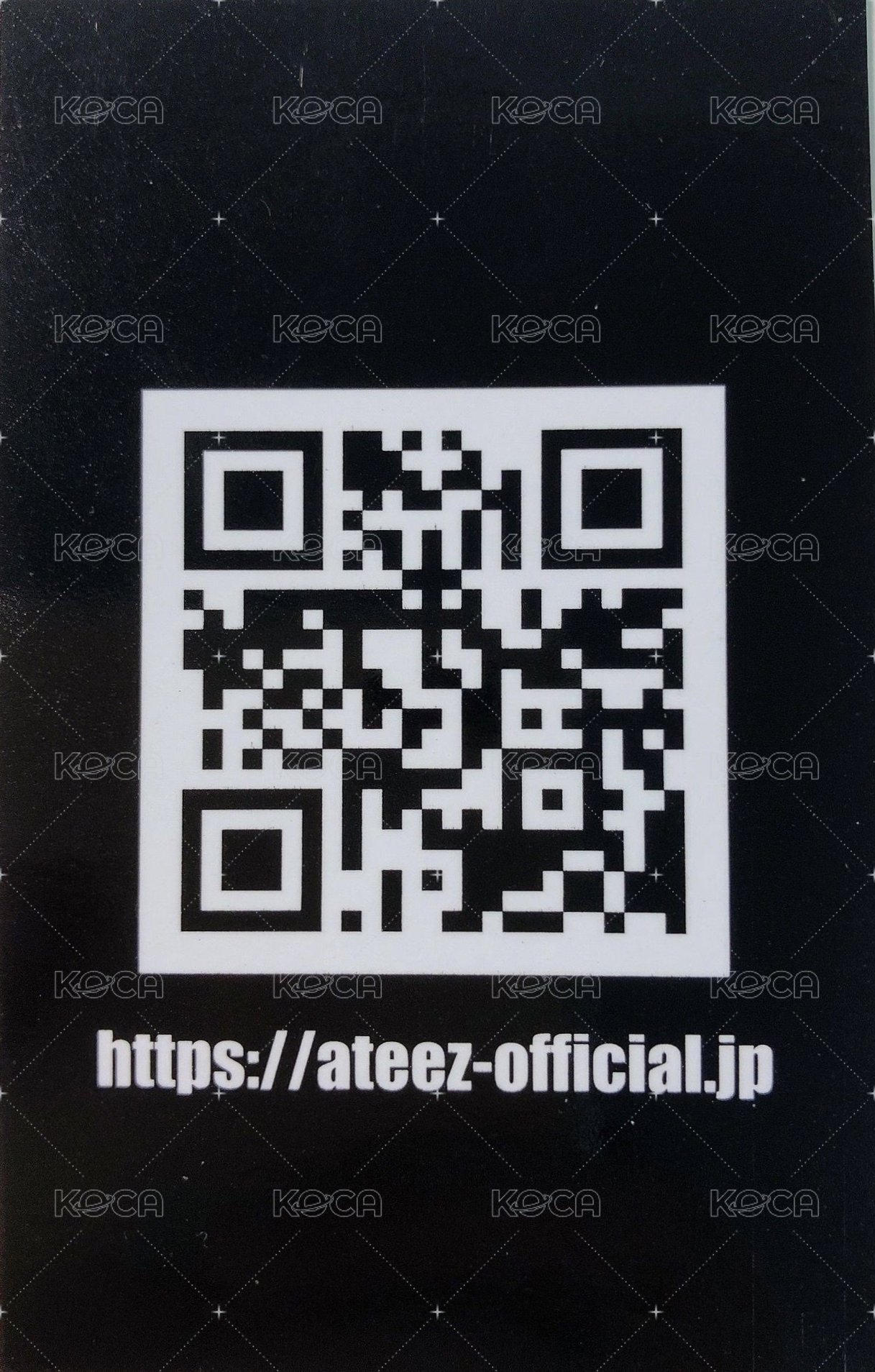 KCON JAPAN 2019 入場卡 / 場限卡  背面