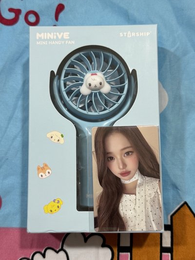 現貨IVE MINIVE 張員瑛 安兪真 手持風扇