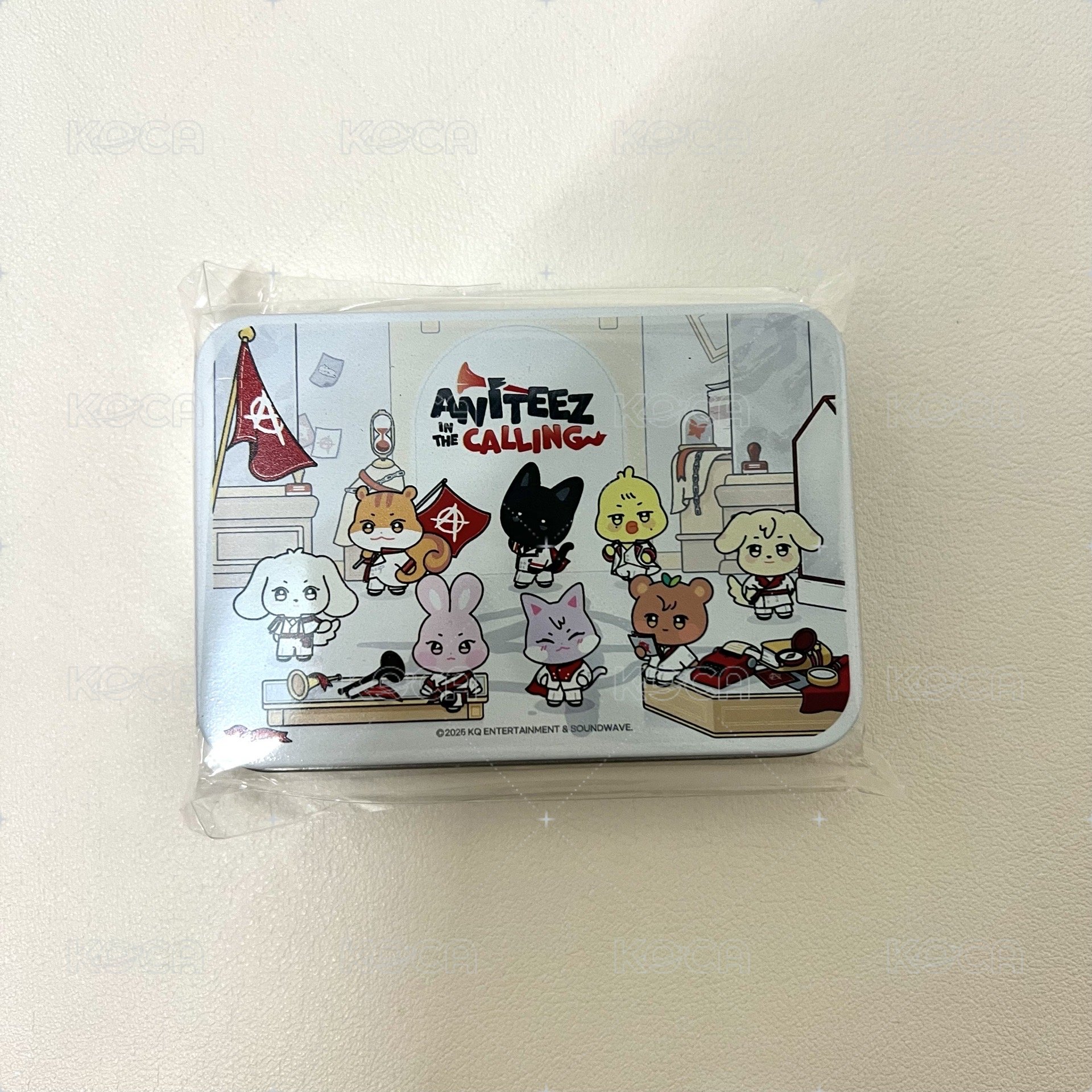 calling鐵盒貼紙組