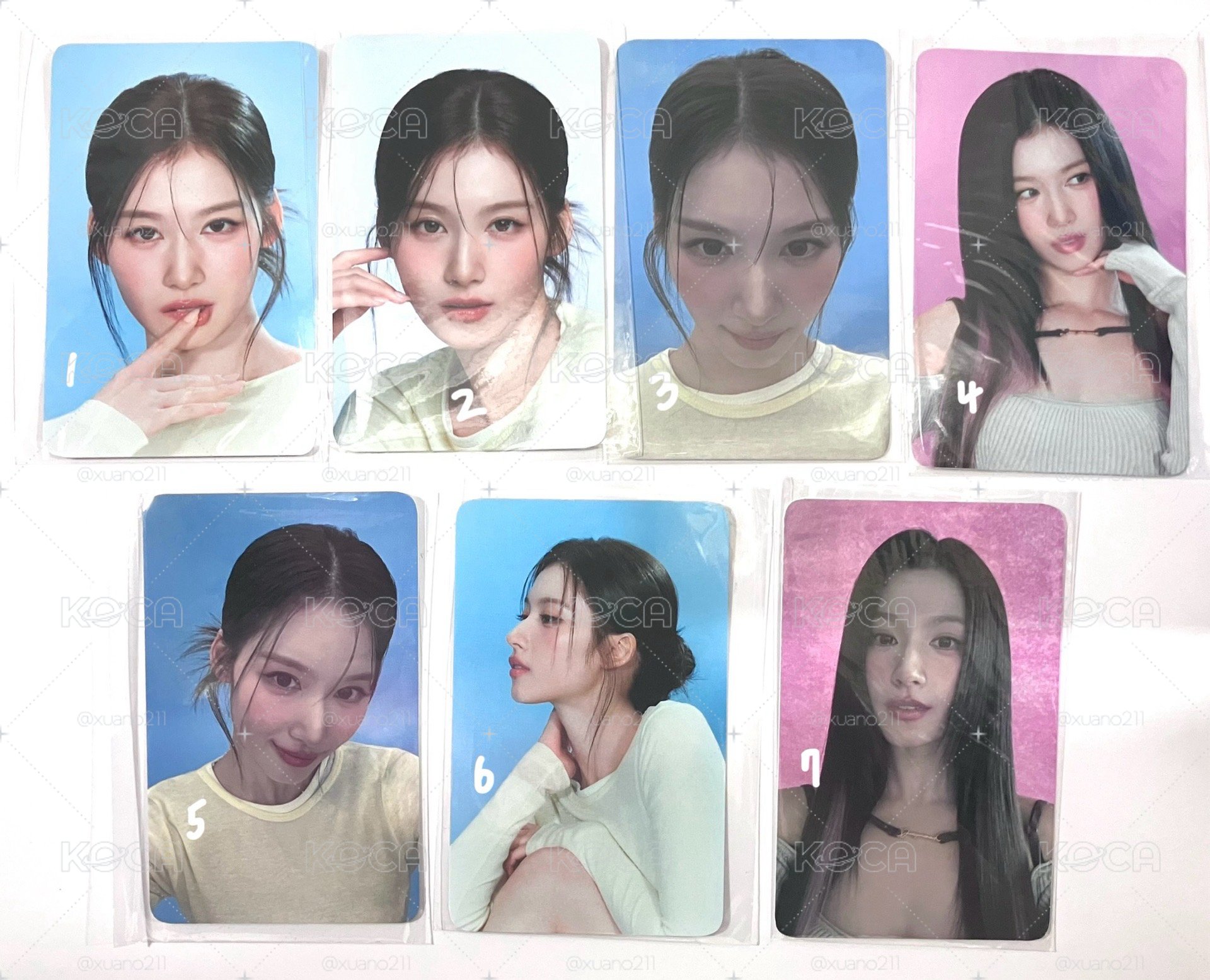 紗 NE:AR 代言卡
